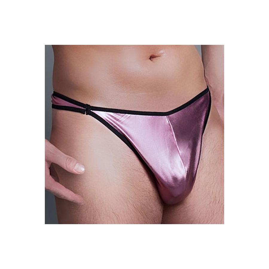 pinker String Tanga MC/9027 Speed aus Wetlook Material von Andalea Dessous