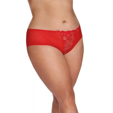 roter Knickers mit Spitze AA052955 von Anais Apparel Plus Size