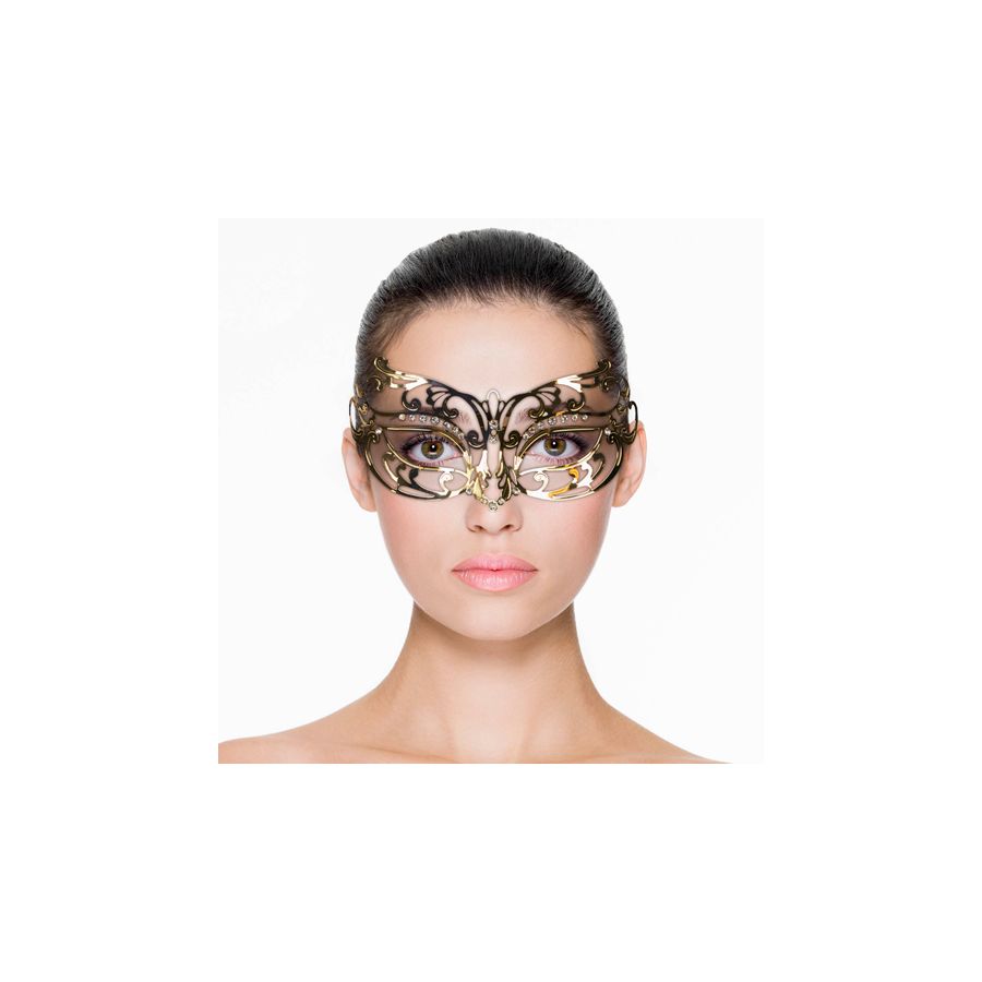 EasyToys – Durchbrochene Maske aus Metall in Gold