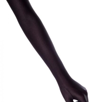 extra lange Satinhandschuhe OS