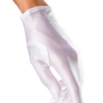 Satin-Handschuhe kurz OS
