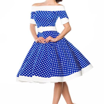schulterfreies Swing-Kleid 3XL