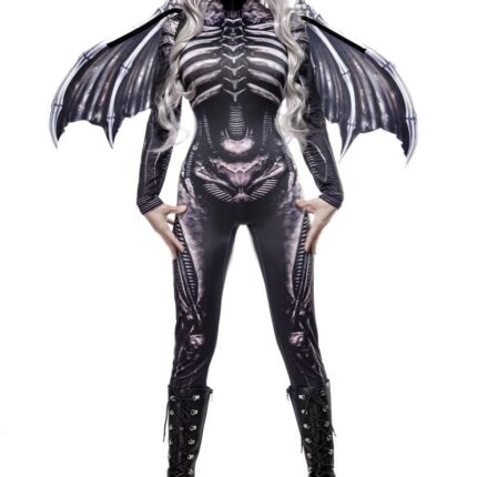Skull Bat Lady (Komplettset) XL
