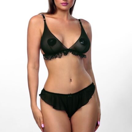schwarzes Set AA052442 - 2XL/3XL