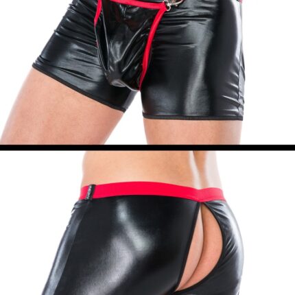 schwarze Boxershorts MC/9062 von Andalea