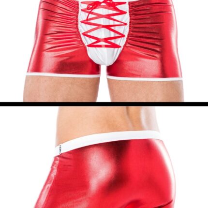 rot/weiße Boxershorts MC/9091 von Andalea