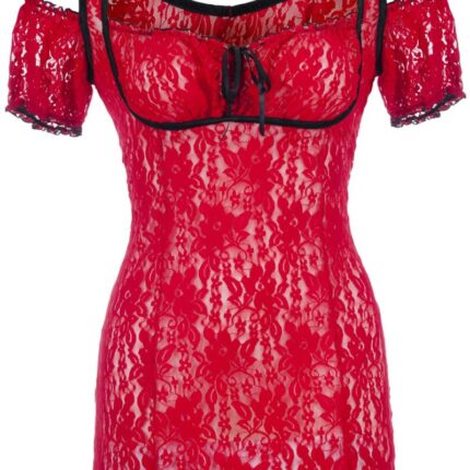 rotes Chemise SB/1008 Sexy Base Kollektion by Andalea