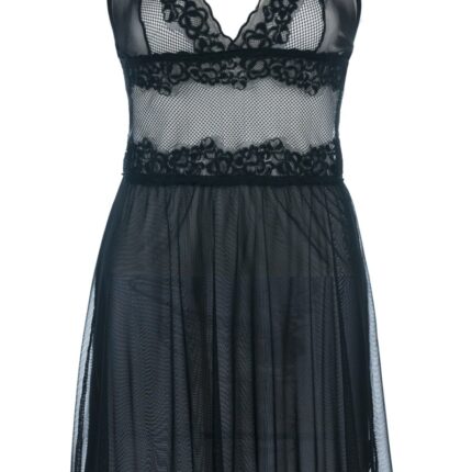 schwarzes Chemise SB/1010 50/52 Sexy Base