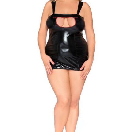 schwarzes Chemise SB/1015 38/40 Sexy Base