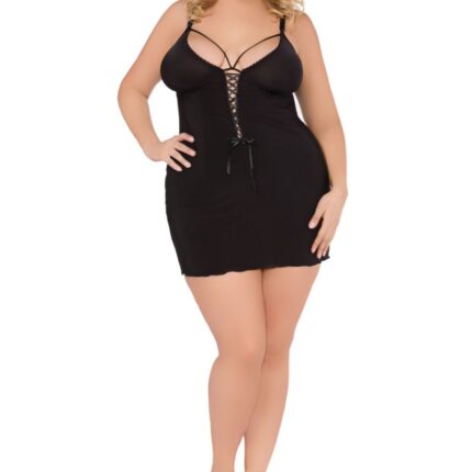 schwarzes Chemise SB/1032 46/48