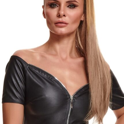 schwarzes Damen-Top BRMarina001 von Demoniq Black Rose 2.0 Collection