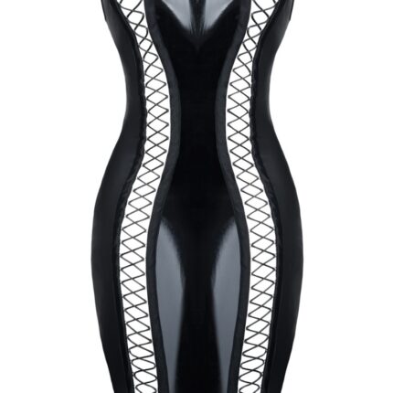 schwarzes Minikleid Astrid - L