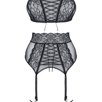 schwarzes Set Vanda - XL