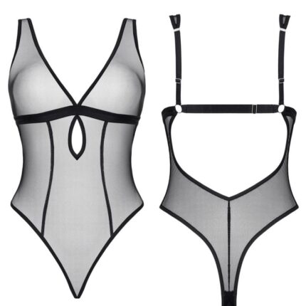schwarzer Body LXMireia001 - XXL