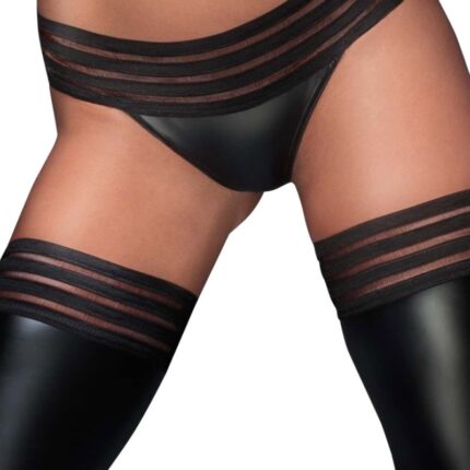 schwarzer Panty F161 - S