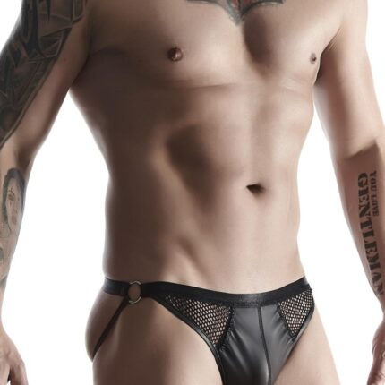 Jock Slip BRI007 schwarz von Regnes Fetish Planet