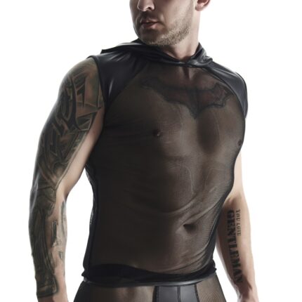 Herren Kapuzenshirt TSH018 schwarz - S