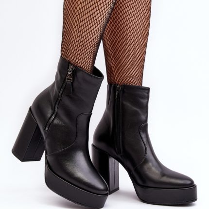 Stiefeletten mit Absatz model 190201 Step in style  (40)