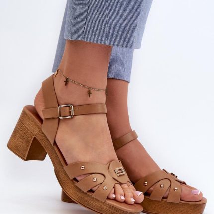 Sandalen mit Absatz model 196336 Step in style  (41)