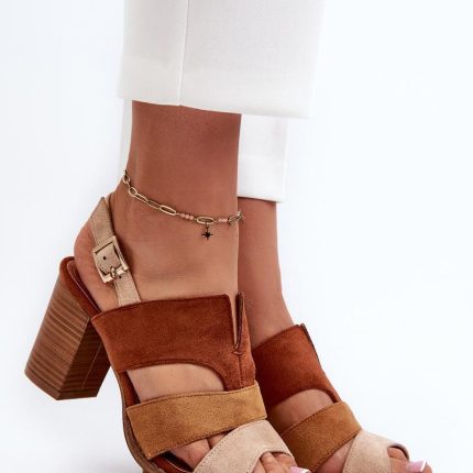 Sandalen mit Absatz model 196629 Step in style  (38)