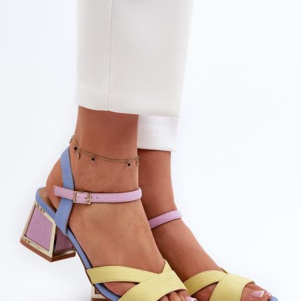 Sandalen mit Absatz model 196968 Step in style  (36)