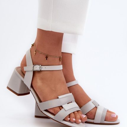 Sandalen mit Absatz model 197094 Step in style  (40)