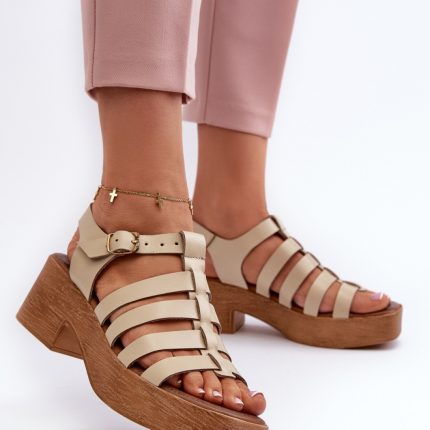 Sandalen mit Absatz model 198810 Step in style  (39)