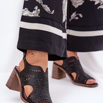 Sandalen mit Absatz model 211365 Step in style  (36)