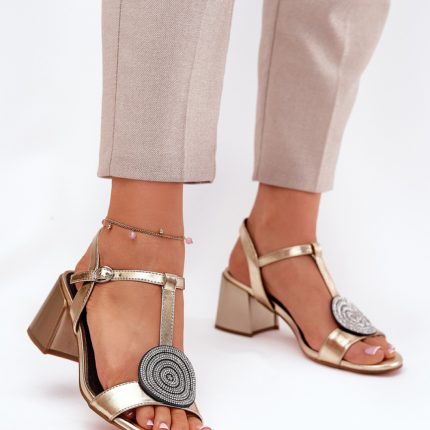 Sandalen mit Absatz model 211643 Step in style  (40)