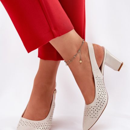 Sandalen mit Absatz model 211939 Step in style  (38)