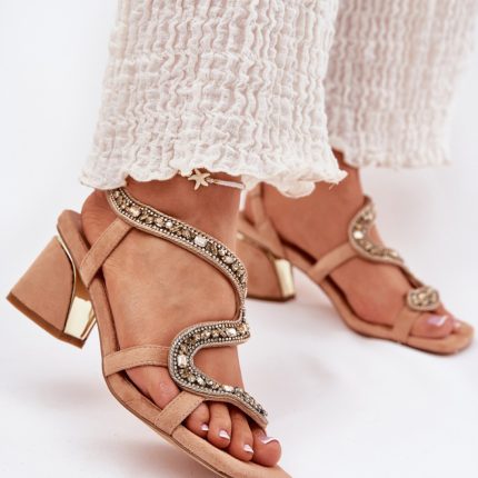 Sandalen mit Absatz model 212357 Step in style  (38)