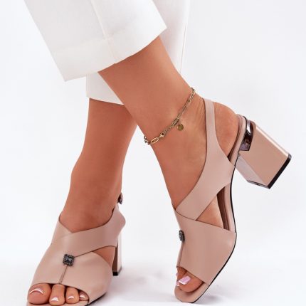 Sandalen mit Absatz model 212827 Step in style  (38)