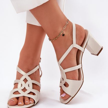 Sandalen mit Absatz model 212837 Step in style  (36)