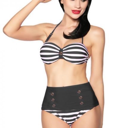 Vintage-Bandeau-Bikini XL