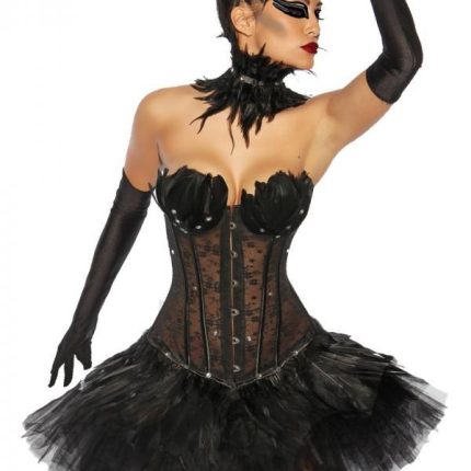 Black Swan / White Swan Corsage M