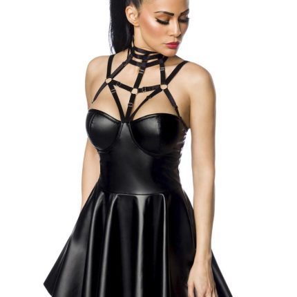Harness- Wetlook-Kleid  XS-S