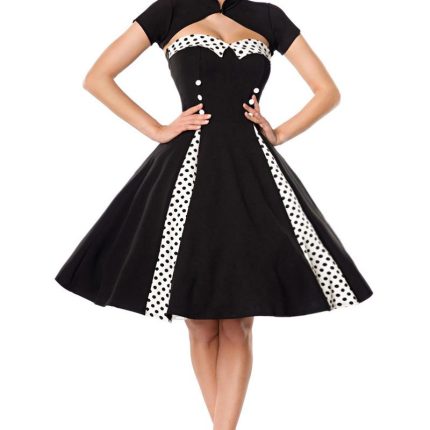 Vintage-Kleid mit Bolero 2XL