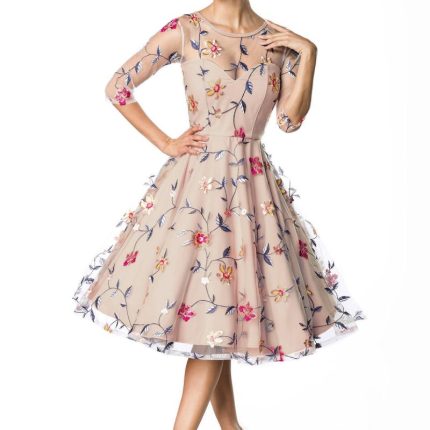 Belsira Premium Blumenkleid L