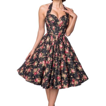Vintage-Corsagenkleid M