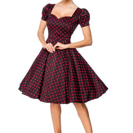 Kleid mit Puffärmeln L