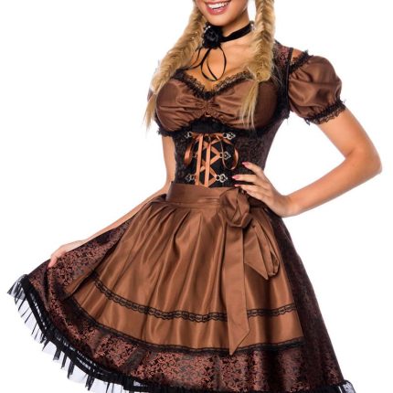 Premium Dirndl mit Bluse 3XL
