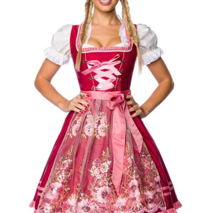 Premium Dirndl mit Stickereien 2XL