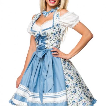 Romatisches Blümchen-Dirndl L