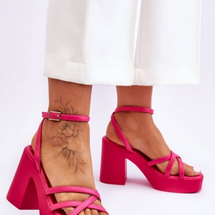 Sandalen mit Absatz model 180544 Step in style  (38)