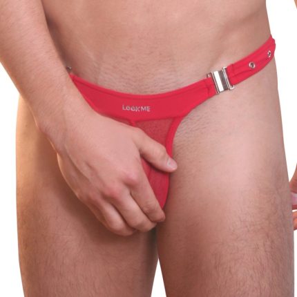 roter Männer String Open Spirit 32-57 M von Look Me