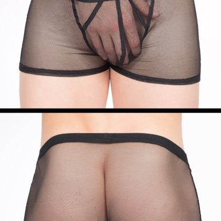 schwarze Boxer Short 92-67 L