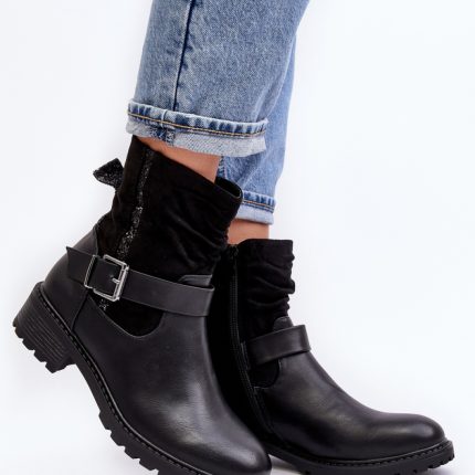 Stiefeletten mit Absatz Model 189397 - Größe 36