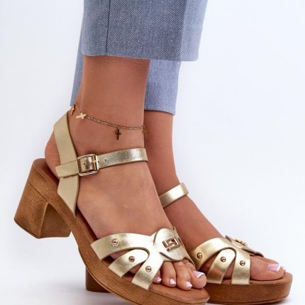 Sandalen mit Absatz Model 196334 - Größe 38