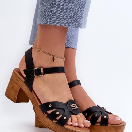 Sandalen mit Absatz Model 196335 - Größe 40