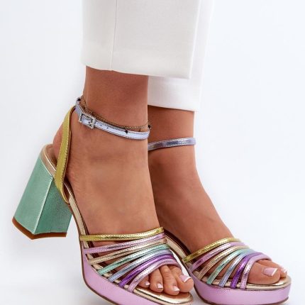 Sandalen mit Absatz Step in style - Größe 37